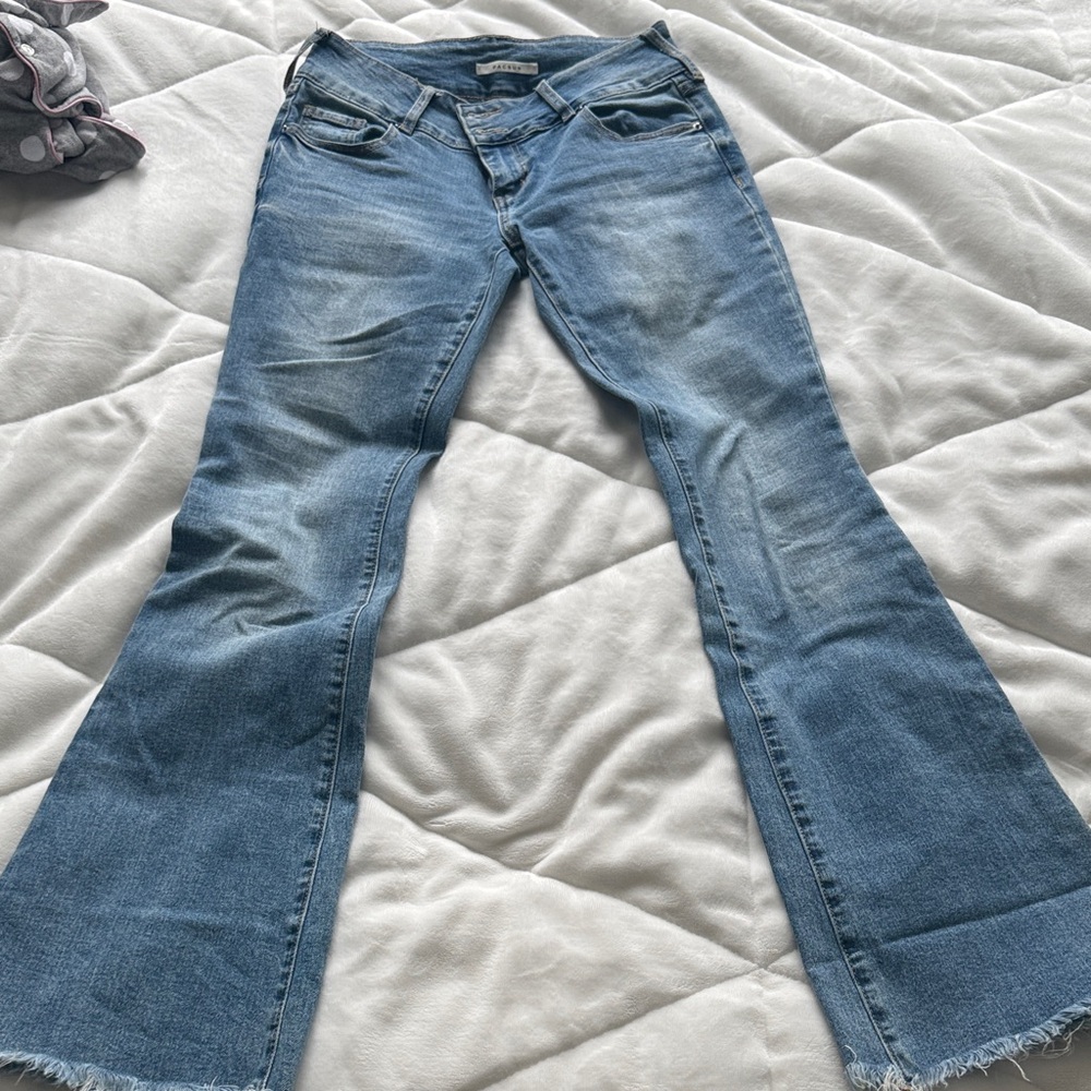 PacSun Light Blue Wide Leg Jeans